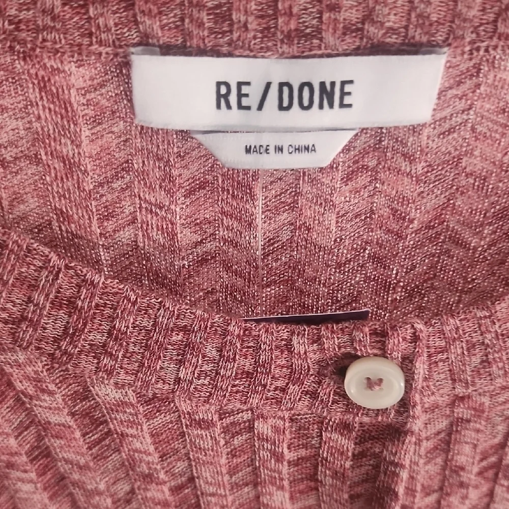Re/Done stylish ribbed